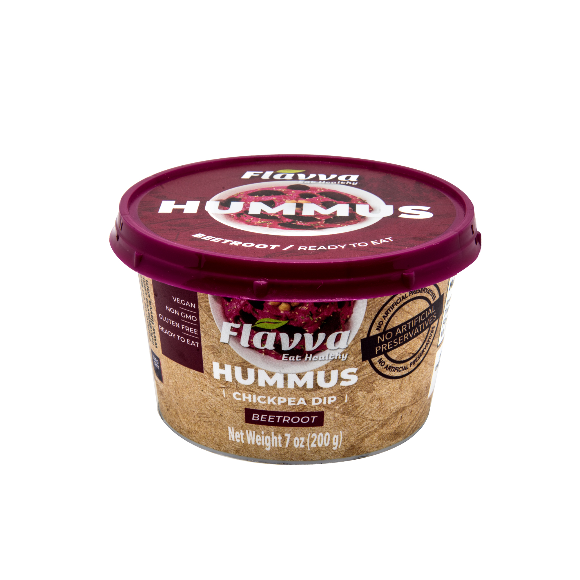 Buy Beetroot Hummus online in Canada and in USA Flavva